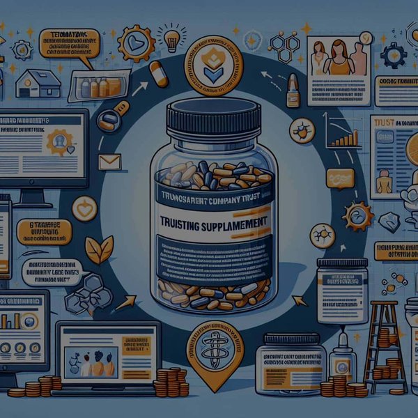 Quelle stratégie de marketing de contenu peut aider à renforcer la confiance des consommateurs dans une entreprise de suppléments alimentaires ?